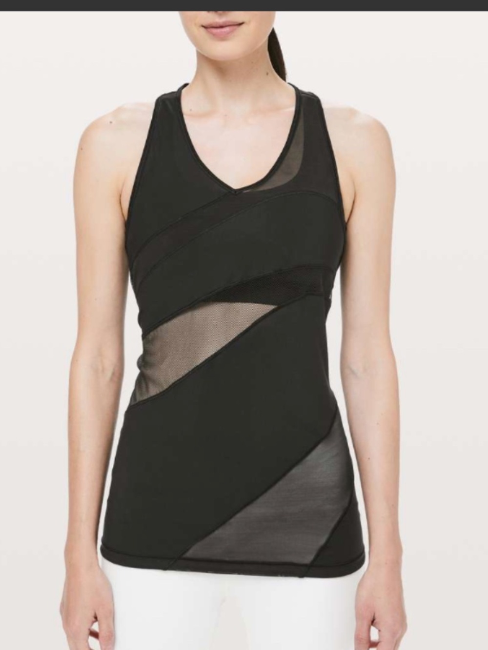 Lululemon Mesh In Motion Racerback Black Size Small - Picture 2 of 8
